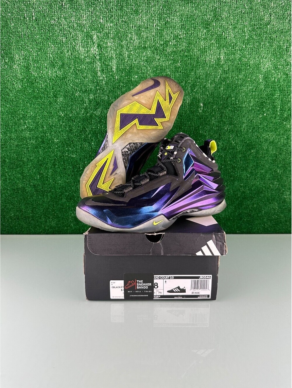 Size 10 - Nike Chuck Posite Cave Purple (CLEAN!)